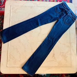 J Brand Dark Blue Jeans // Straight Leg